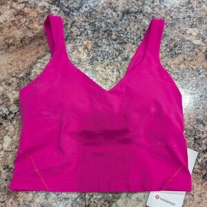 lululemon athletica Vibrant Pink Sports Bra